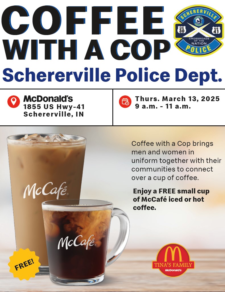 Coffee With A Cop Event Poster